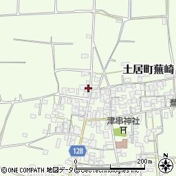 愛媛県四国中央市土居町蕪崎1165周辺の地図
