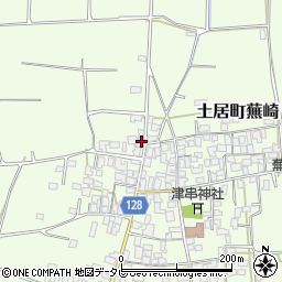 愛媛県四国中央市土居町蕪崎1165周辺の地図