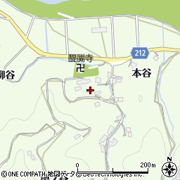 徳島県徳島市飯谷町本谷33周辺の地図