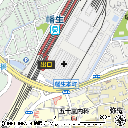 株式会社ジェイアール西日本　テクノス　下関支店周辺の地図