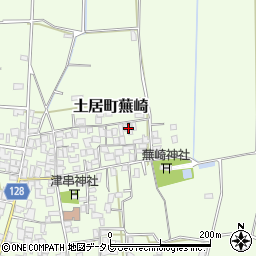 愛媛県四国中央市土居町蕪崎2438周辺の地図