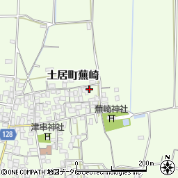 愛媛県四国中央市土居町蕪崎2438-1周辺の地図