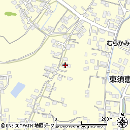 山口県宇部市東須恵黒石2086周辺の地図