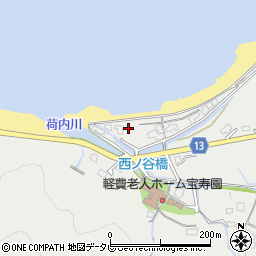 愛媛県新居浜市荷内町3周辺の地図