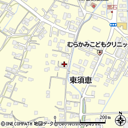 山口県宇部市東須恵黒石2049周辺の地図