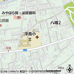 愛媛県新居浜市八幡周辺の地図