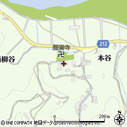 徳島県徳島市飯谷町本谷30周辺の地図