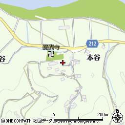 徳島県徳島市飯谷町本谷35周辺の地図