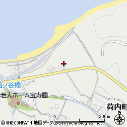 愛媛県新居浜市荷内町4周辺の地図