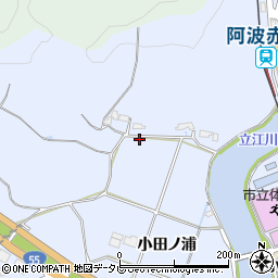 徳島県小松島市立江町小田ノ浦70周辺の地図