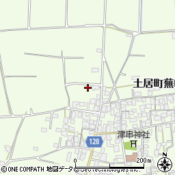 愛媛県四国中央市土居町蕪崎1153周辺の地図