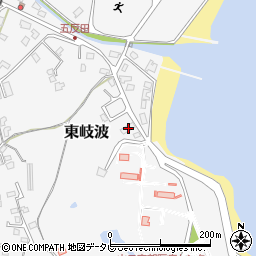 山口県宇部市東岐波638-1周辺の地図