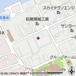株式会社シンツ新居浜営業所周辺の地図