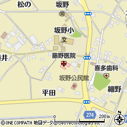 藤野医院周辺の地図