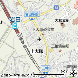 晃栄電気工事周辺の地図