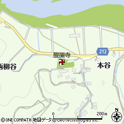 徳島県徳島市飯谷町本谷51周辺の地図