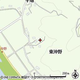 徳島県徳島市飯谷町東沖野周辺の地図