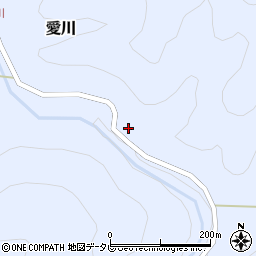和歌山県日高郡日高川町愛川66周辺の地図