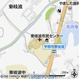 山口県宇部市東岐波3853周辺の地図