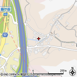 下関市　火の山パークウェイ駐車場周辺の地図