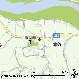 徳島県徳島市飯谷町本谷48周辺の地図