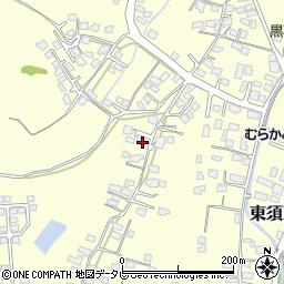 山口県宇部市東須恵黒石2118周辺の地図