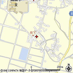 愛媛県松山市上難波691-1周辺の地図