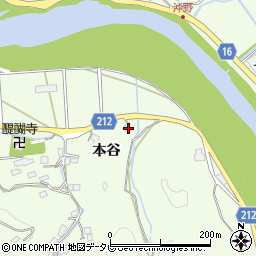 徳島県徳島市飯谷町本谷29周辺の地図