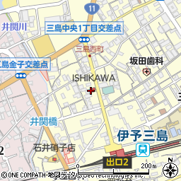 石川靴店周辺の地図