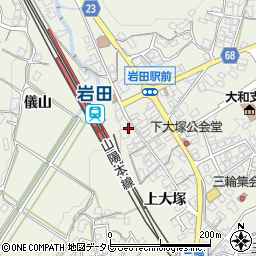 山口県光市岩田下大塚2511周辺の地図