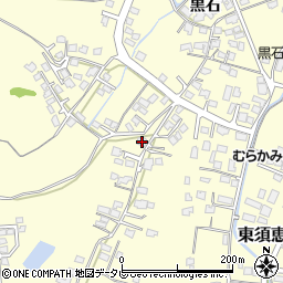 山口県宇部市東須恵黒石1698周辺の地図