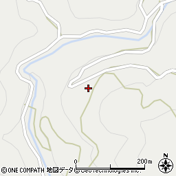 徳島県三好市山城町相川149周辺の地図