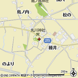徳島県小松島市坂野町島ノ内119周辺の地図