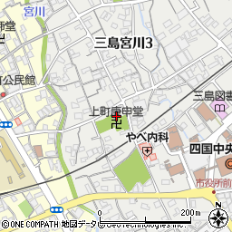 上町公民館周辺の地図