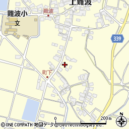 愛媛県松山市上難波742-1周辺の地図