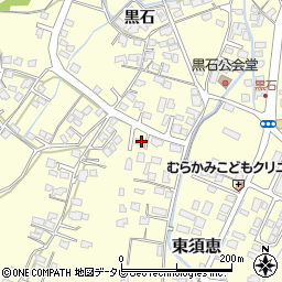 山口県宇部市東須恵黒石2072周辺の地図