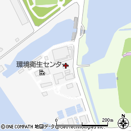 山陽小野田市役所　環境衛生センター周辺の地図