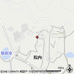 山口県柳井市余田1045周辺の地図