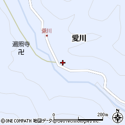 和歌山県日高郡日高川町愛川83周辺の地図