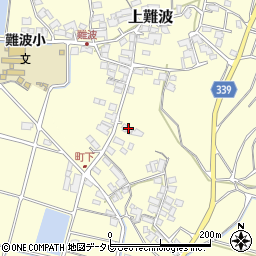 愛媛県松山市上難波740-1周辺の地図