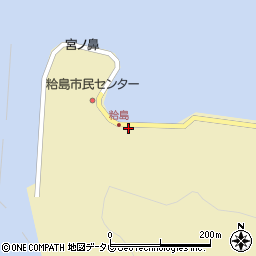 山口県周南市粭島304周辺の地図