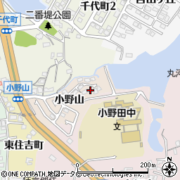 山口県山陽小野田市小野山6091-3周辺の地図