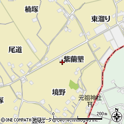 徳島県小松島市坂野町紫蘭墾周辺の地図