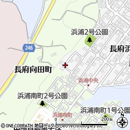 山口県下関市長府浜浦町9周辺の地図