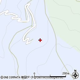 徳島県三好市井川町井内西179周辺の地図