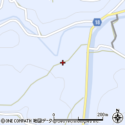 徳島県名東郡佐那河内村下宮本周辺の地図