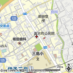 百十四銀行三島支店周辺の地図