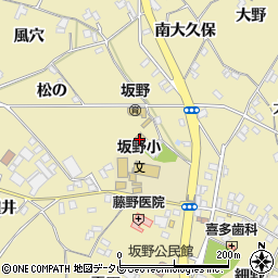 徳島県小松島市坂野町根上り周辺の地図