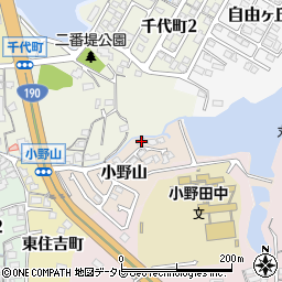 山口県山陽小野田市小野山6087-11周辺の地図
