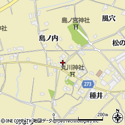徳島県小松島市坂野町（島ノ内）周辺の地図